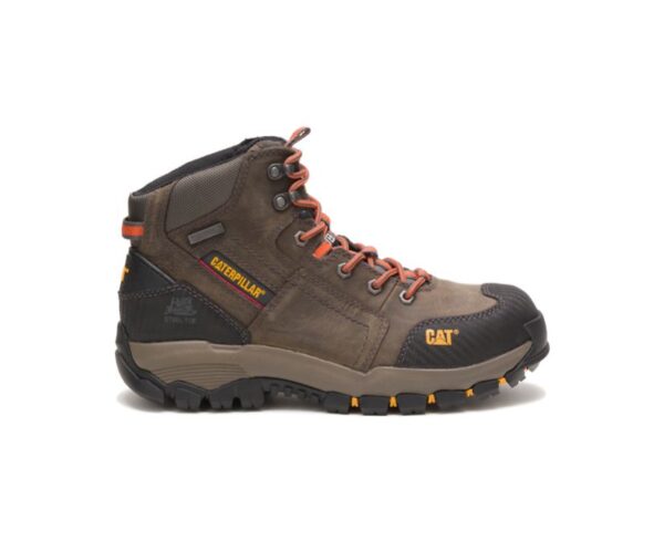 Cat Navigator Mid Botas de Trabajo Caterpillar Impermeables con Punta de Acero para Hombre