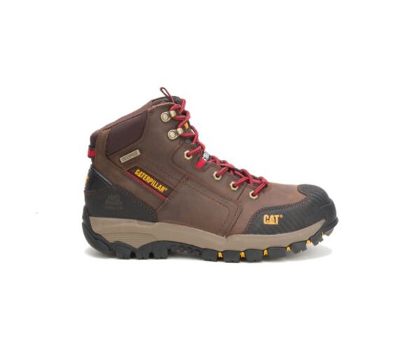 Cat Navigator Mid Botas de Trabajo Caterpillar Impermeables con Punta de Acero para Hombre