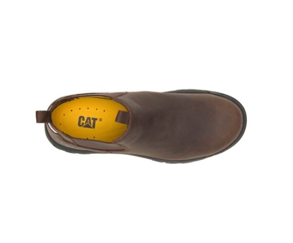 Cat Outline Slip On Botas de Trabajo Caterpillar con Punta de Acero para Hombre - Imagen 6