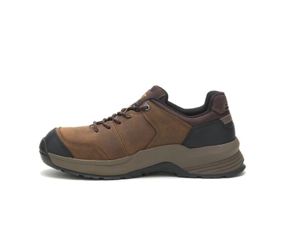 Cat Streamline 2.0 Leather Zapatos de Trabajo Caterpillar con Punta Compuesta de Carbono para Hombres - Imagen 3