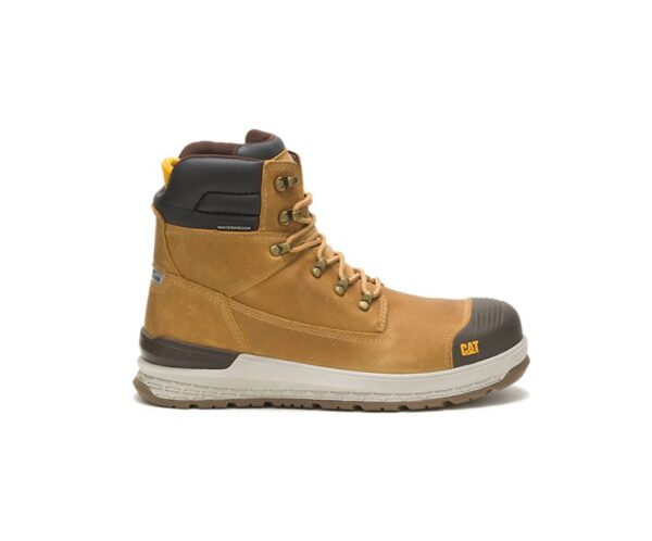 Cat Impact Hiker Botas de Trabajo Caterpillar Impermeables con Punta Compuesta de Carbono y Aislamiento para Hombres