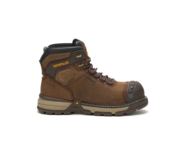 Cat Excavator Superlite Botas de Trabajo Caterpillar Impermeables con Aislamiento y Punta Compuesta de Carbono para Mujer