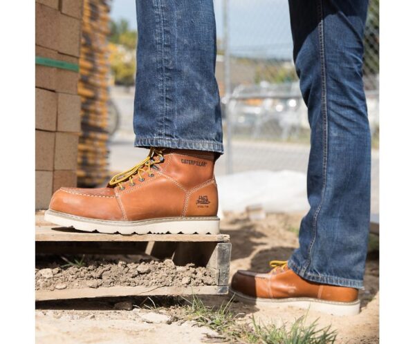 Cat Tradesman Botas de Trabajo Caterpillar con Punta de Acero para Hombre - Imagen 7