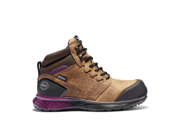 Timberland Pro Reaxion Botas Impermebales de Trabajo para Mujer con Punta Compuesta