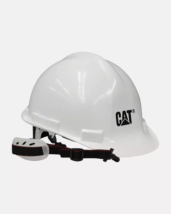 Casco Protector Caterpillar para Hombre  Blanco Aprobado por ANSI