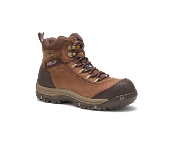 Cat Ally 6" Botas de Trabajo Caterpillar Impermeables con Punta Compuesta de Carbono para Mujer - Imagen 2