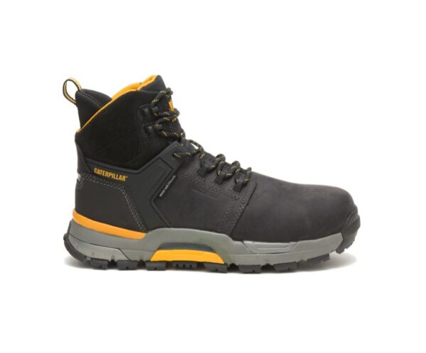 Cat Edge Botas de Trabajo Caterpillar Impermeables con Punta Compuesta de Carbono para Hombre