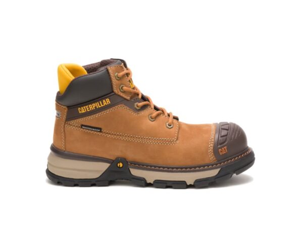 Cat Excavator Superlite Botas de Trabajo Caterpillar Impermeables con Punta Compuesta de Carbono para Mujer