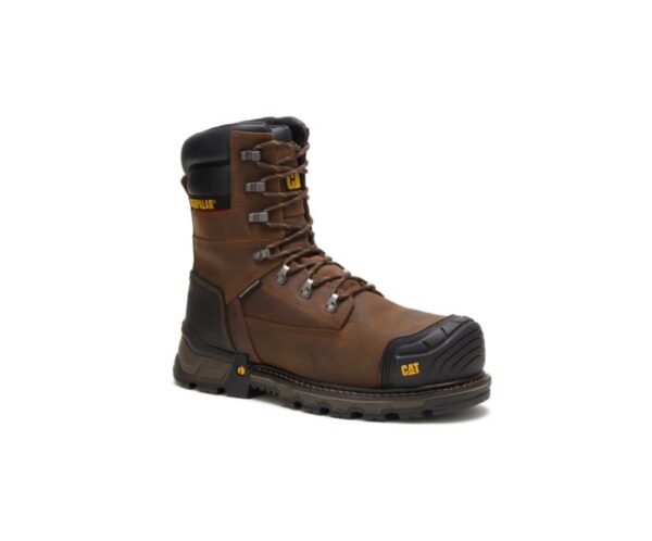 Cat Excavator XL 8" Botas de Trabajo Caterpillar Impermeables con Punta Compuesta de Carbono para Hombre - Imagen 3