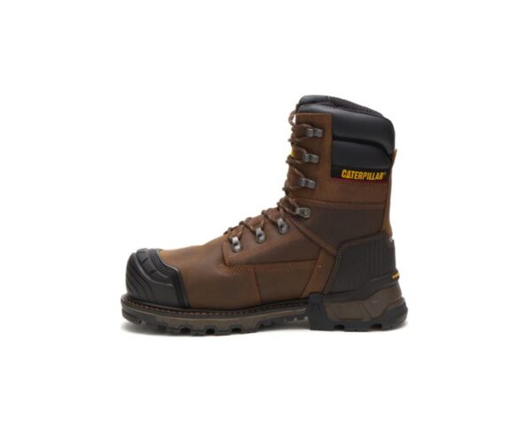 Cat Excavator XL 8" Botas de Trabajo Caterpillar Impermeables con Punta Compuesta de Carbono para Hombre - Imagen 4