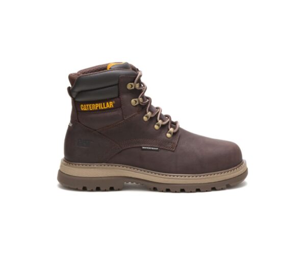 Cat Fairbanks 6" Botas de Trabajo Caterpillar Impermeables con Punta de Acero para Hombre