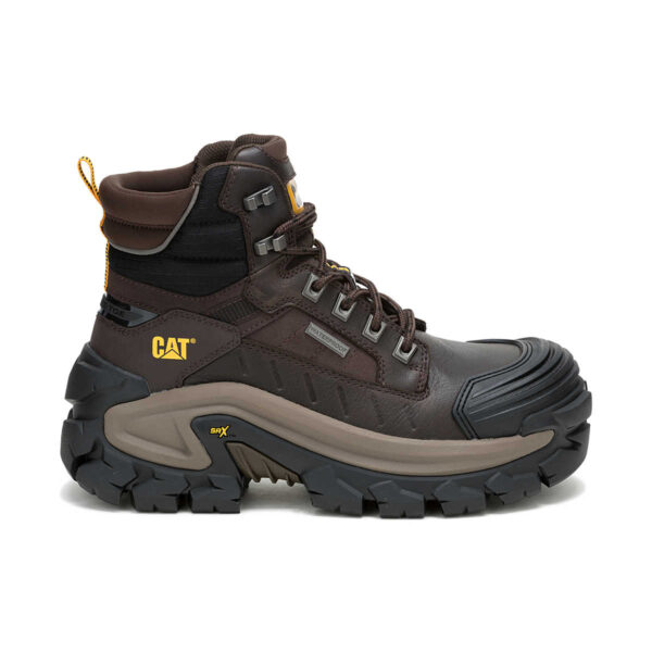 Cat Invader Max Waterproof Botas de Trabajo Caterpillar Impermeables con Punta de Carbono para Hombres