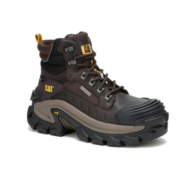 Cat Invader Max Waterproof Botas de Trabajo Caterpillar Impermeables con Punta de Carbono para Hombres - Imagen 3